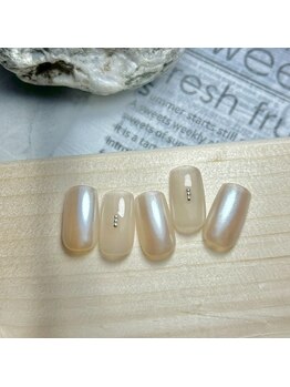 シービューティー(C BEAUTY)/ワンカラー/ホワイトネイル