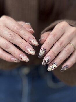 アムナネイルズ(amuna nails)/バレンタイン