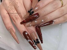 ウメネイルスタジオ(UME NAIL STUDIO)/長さだしやり放題×つけ放題