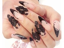 ネイルサロン ネイルズゴーゴー 渋谷店(NAILSGOGO)/3d ばら 薔薇 卒業式ネイル 渋谷