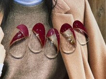 シエルネイルスタジオ 新宮店(Ciel nail studio)/【9260円】スタンドグラスネイル