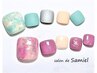 【新規フット☆オフ無料☆ドライケア】フット☆デザイン定額A　7500⇒6500円