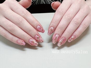 エムアンドディビューティサロン 銀座店(M&D)/【定額ニュアンスデザイン】