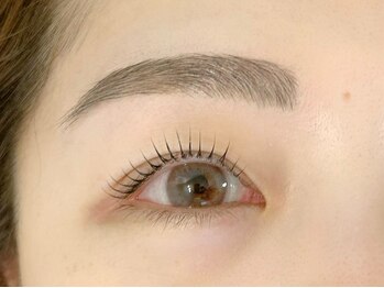 モストアイズ 刈谷(most eyes)の写真/【眉毛とまつ毛セットで時短仕上げ◎】人気No.1☆アイブロウスタイリング(wax+間引き)＋パリジェンヌ¥11000