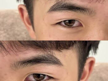 デイジー アイラッシュ(daisy)の写真/《メンズ眉毛◎》美眉アイブロウスタイリングで清潔感&印象UP!自己処理が苦手な方や形でお困りの方に☆