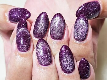 エルディケイ(LDK)/マグネットネイル フレンチ