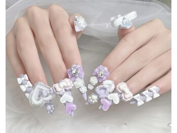 パーツネイル、ゴテゴテ