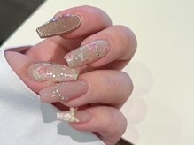 シェリーラメール 渋谷(cherielamer)/薔薇ネイル