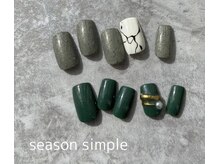 綾キラリネイル(Kirari Nail)/シーズン限定シンプルコース定額