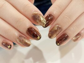 【Saki.o】ブラウンゴールド