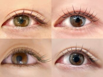 アイラッシュアンドアイブロウ ラブリム(LOVERIM)の写真/【新規オフ代無料！】カラーエクステ取扱い！ブラウン系でナチュラルに可愛い目元に♪抜け感のある目元に☆