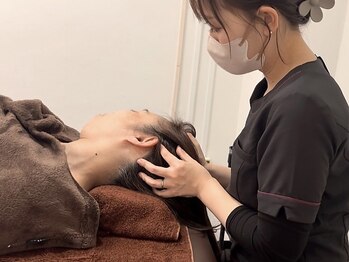 オリナサツキ(OlinaSatsuki)の写真/頭・目・顔までふわっと軽くなる「眠ってしまうほど心地いい小顔ヘッドスパ」頭痛・眼精疲労もスッキリ！