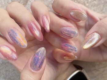 ティンク センター南 アイラッシュアンドネイル (Tink eyelash＆nail)の写真/【新規☆¥5900～】年齢問わず好印象を与えるのはシンプルなネイル♪パラジェル別途＋¥550