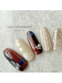 アンシャルマンネイルスタジオ(Ann charmant nail studio)/セレクトデザインコース¥6,800~