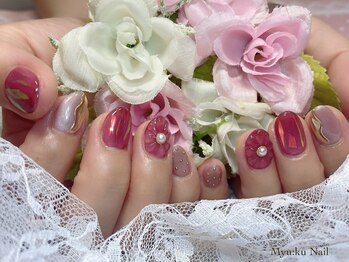 ミュークネイル(Myu:ku Nail)/ぷっくりフラワー