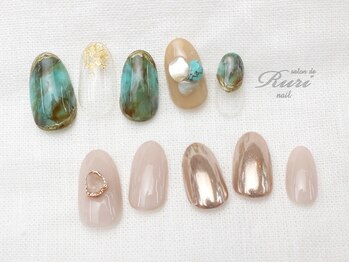サロンドルリネイル(salon de Ruri nail)/ 【4月以降】上¥10,000下¥7,900