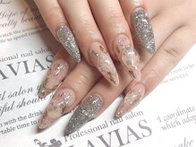 プロフェッショナル ネイルサロン ラヴィアス(LAVIAS)/【スカルプ】お好きなアート6本