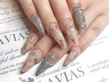 プロフェッショナル ネイルサロン ラヴィアス(LAVIAS)/【スカルプ】お好きなアート6本