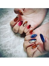 インビテーション(invitation)/アシンメトリーネイル☆