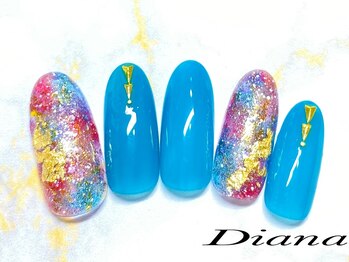 ディアナ ひたちなか高場店(DIANA)/定額ネイル　7,700円　A‐055