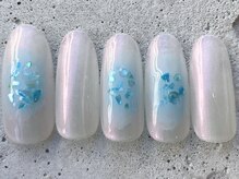 フリークネイル(FREAK Nail)/チーク風パールシェル ¥7000