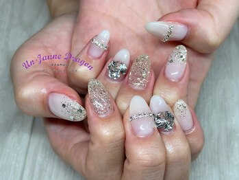 アン ジョーヌドラゴ/【自爪ネイル】ホワイトネイル