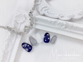 冬定番！雪ネイル