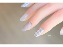 スリー 自由が丘(THREE)/パウダーツイードネイル