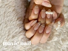 マヴィ(mavie)/TASAKI風ネイル☆