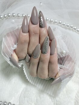 ミニョン(Minyon)/シンプルワンカラーネイル♪