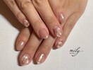 マーブルミラーネイル