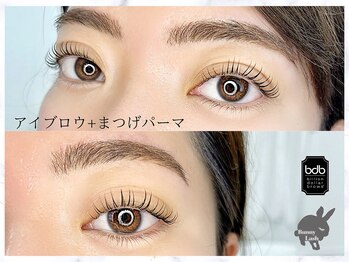 バニーラッシュ(Bunny Lash)/【アイブロウ×まつげパーマ】