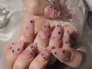 パステルピンクネイル