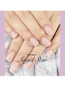 エンジェルスター(Angel Star)/大人上品ピンクフレンチネイル☆