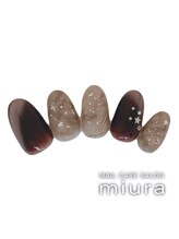 ネイルケアサロン ミウラ 井の頭通り店(miura)/秋　季節デザイン定額アート