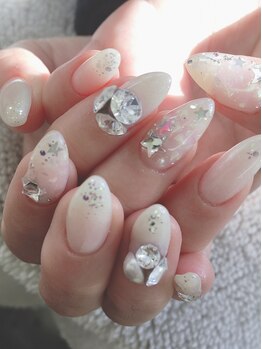 エムズネイル(M's Nail.)の写真/イベントに合わせて♪ご相談しながら一緒にお仕上げ致します☆とびきり可愛いネイルでおしゃれを楽しんで♪