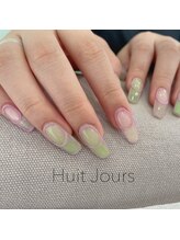 ユイットジョアーズ(Huit Jours)/ふちどりおしゃネイル