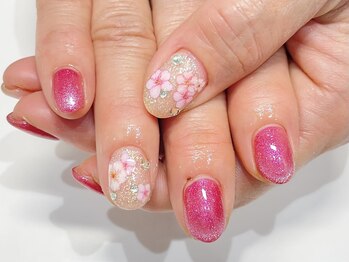 クォーターリゾートネイル(QUARTER RESORT nail)/さくらネイル☆