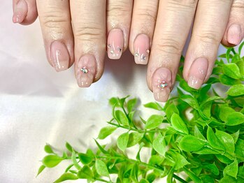 カルネ(carnet.)/プックリフラワーネイル☆