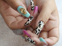 グランドオウジャ(Grand Ouja)/leopard nail