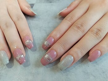 朱花 プルバイシュカ(fle by 朱花)/定額ネイル