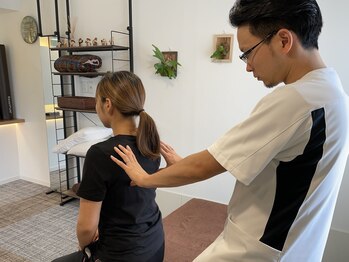 伊那整体院 雅(miyabi)/検査・分析(肩甲骨・背中周り)