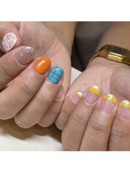 ファンザネイル(fun the nail)/カラフル