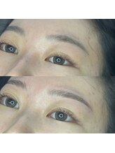 ボスブロウ 大垣店(BOSS BROW)/【レディース眉毛】before after