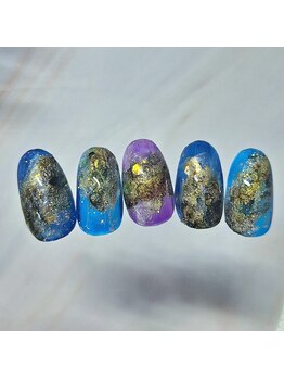 コスモ オーラ ネイル(Cosmo Aura Nail)/◆季節のデザイン/七夕◆