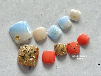 モノ(mono)の写真/【foot定額￥６８００～】モチの良さが自慢！ハンドフット同時施術ＯＫ◎