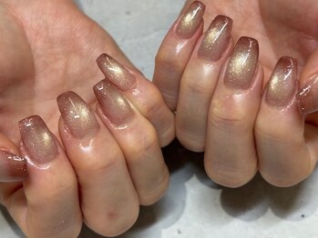 ネイルアンドアイラッシュスタジオ シュシュ(chouchou)の写真/日常使いも◎パラジェル認定サロンでフィルイン美爪で大人上品な凝ったデザインも美しく仕上げます★