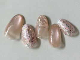 ちゅるんマグネット×グリッター
