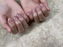 トランク ネイル(trunc nail)/ピンクグラデーション