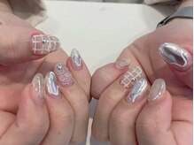 プラチナムドール 福岡警固店(PLATINUMDOLL)/梅雨ネイル しずく 夏 ネイル